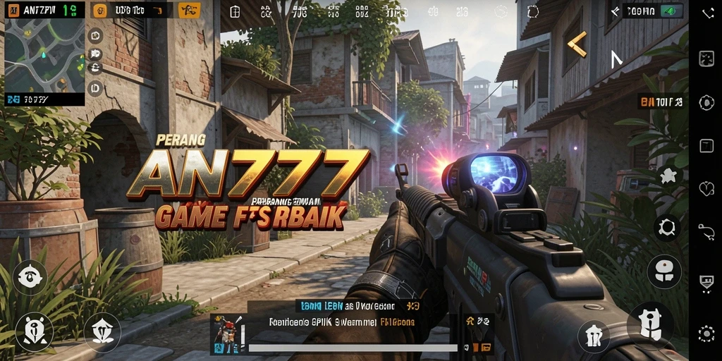 Menampilkan aksi seru dari gameplay AN777 yang menegangkan.