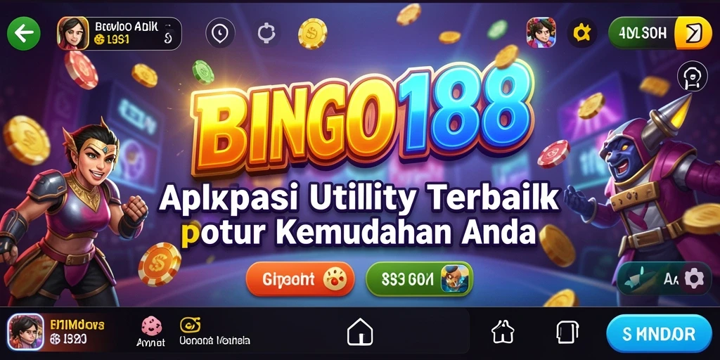 Tampilan antarmuka utama BINGO188 yang interaktif dan mudah digunakan.