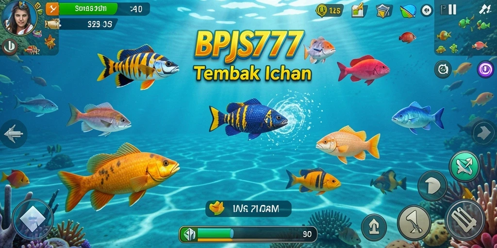 Gameplay seru Tembak Ikan dengan grafis menarik.