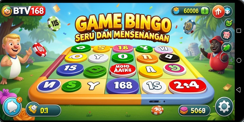 Tampilan gameplay Bingo yang menyenangkan dan interaktif di BTV168.
