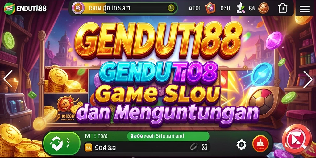 Screenshot gameplay GENDUT188 menampilkan suasana Slot yang penuh warna.