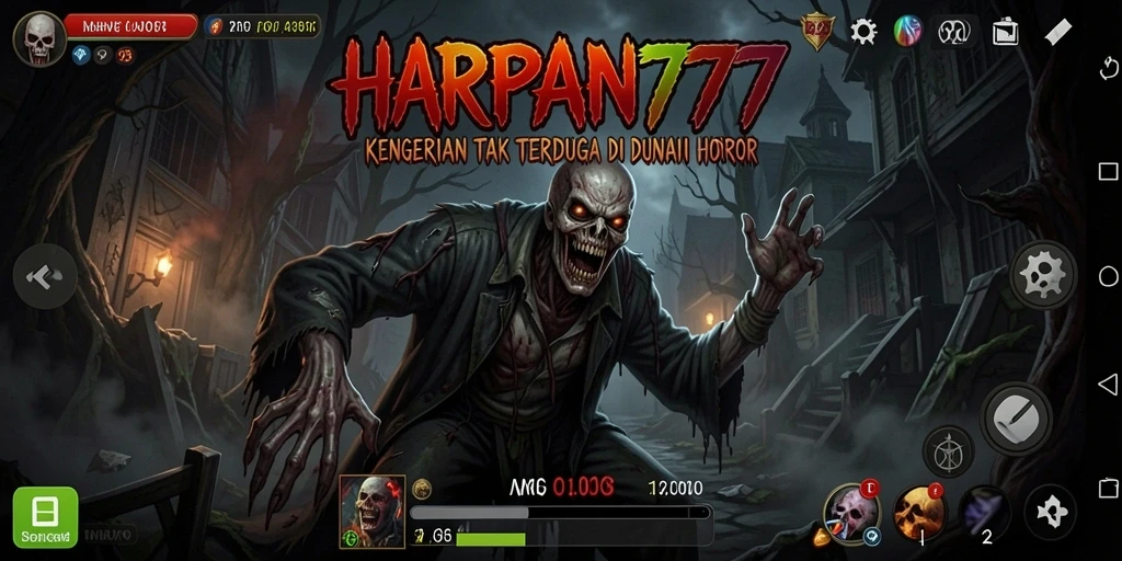 Screenshot HARAPAN777 menampilkan gameplay horror yang menegangkan dengan suasana gelap dan menakutkan.