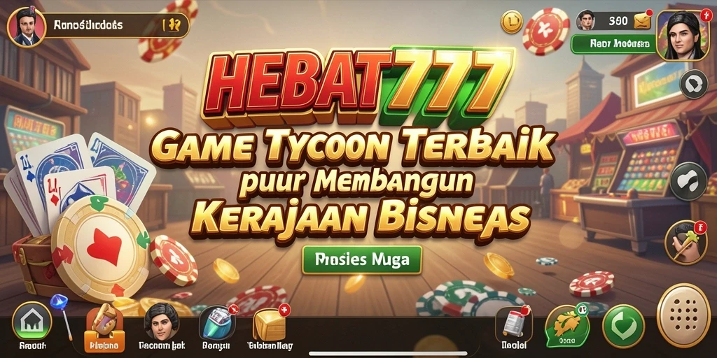 Gameplay HEBAT777 menampilkan pembangunan bisnis yang menarik dan menantang.