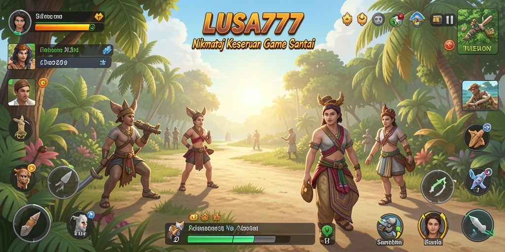 Tangkapan layar yang menunjukkan gameplay LUSA777 yang seru dan menyenangkan.