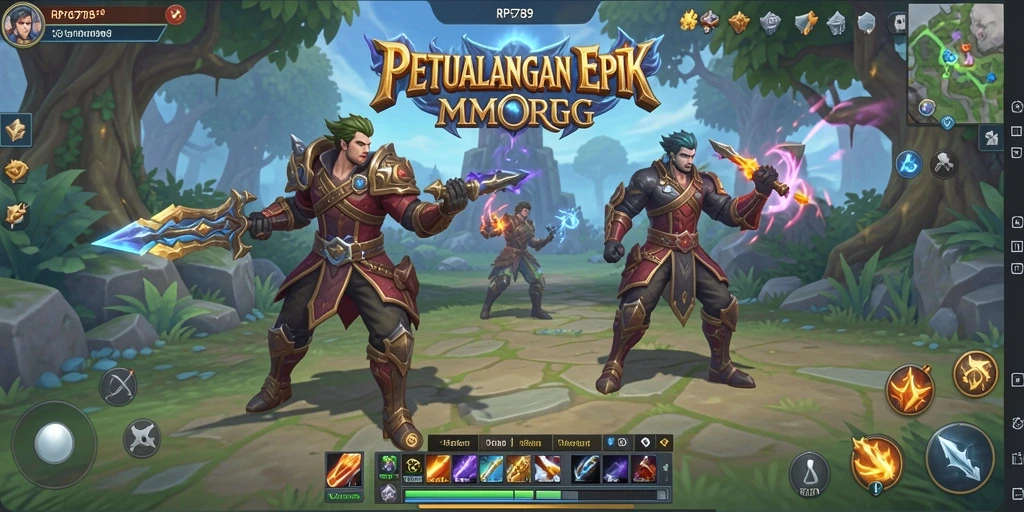Tampilan menarik dari gameplay RP6789 yang penuh aksi dan petualangan.