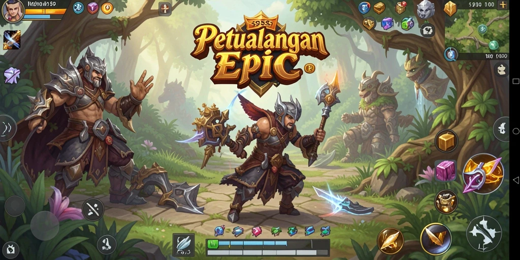 Tampilan gameplay <strong>S9S9</strong> yang mendebarkan dan mengasyikkan di dunia RPG.