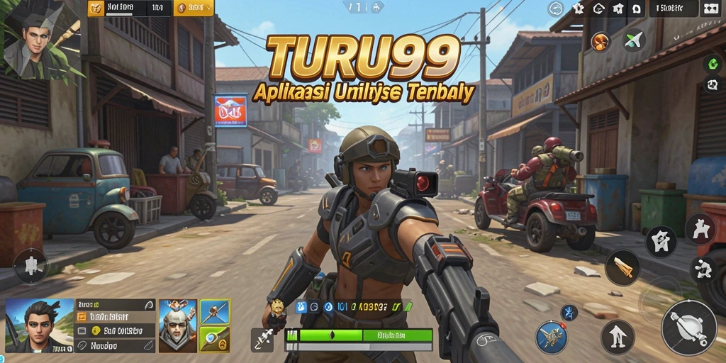 Screenshot TURU99 menampilkan antarmuka aplikasi Utility yang intuitif.