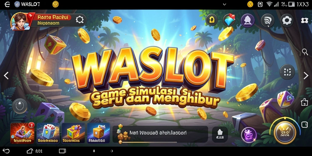 Tampilan gameplay WASLOT dengan interaksi menyenangkan dan grafis yang menarik.